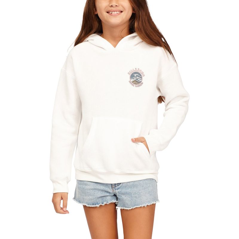 BILLABONG - Polerón Niña Better Together Blanco BILLABONG