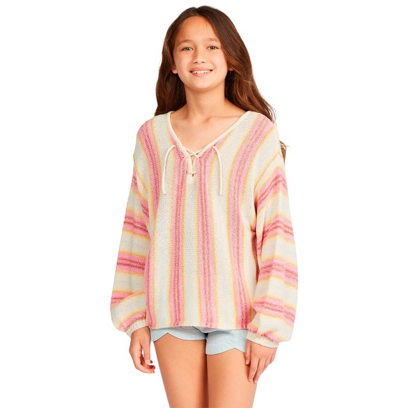 BILLABONG - Sweater Niña Baja Sea Rosa BILLABONG