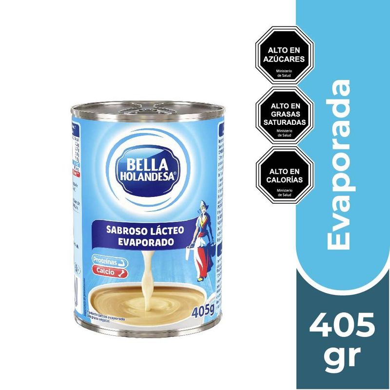 BELLA HOLANDESA - Bella Holandesa Leche Evaporada 405 GR BELLA HOLANDESA
