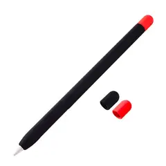 GENERICO - Protector Funda Silicona Para Apple Pencil 1 Negro