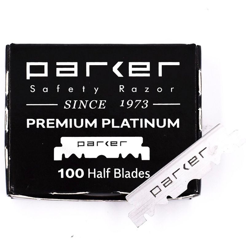 PARKER - Hoja De Afeitar Filo Simple Navajas 100 Unidades Parker