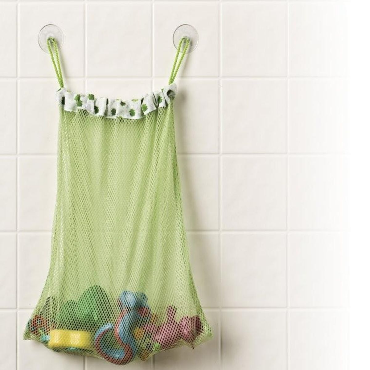 MOMMY'S HELPER - Malla de Almacenamiento para Bañera - Verde