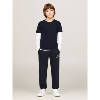 Imagen 2 del producto Polera De Niño Essential C-Neck Azul