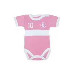 DESDE BEBE - BODY VISITA ROSA UNIVERSIDAD CATÓLICA MANGA CORTA 2022