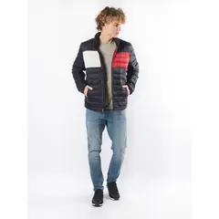TOMMY HILFIGER - Parka Weight Quilted Multicolor