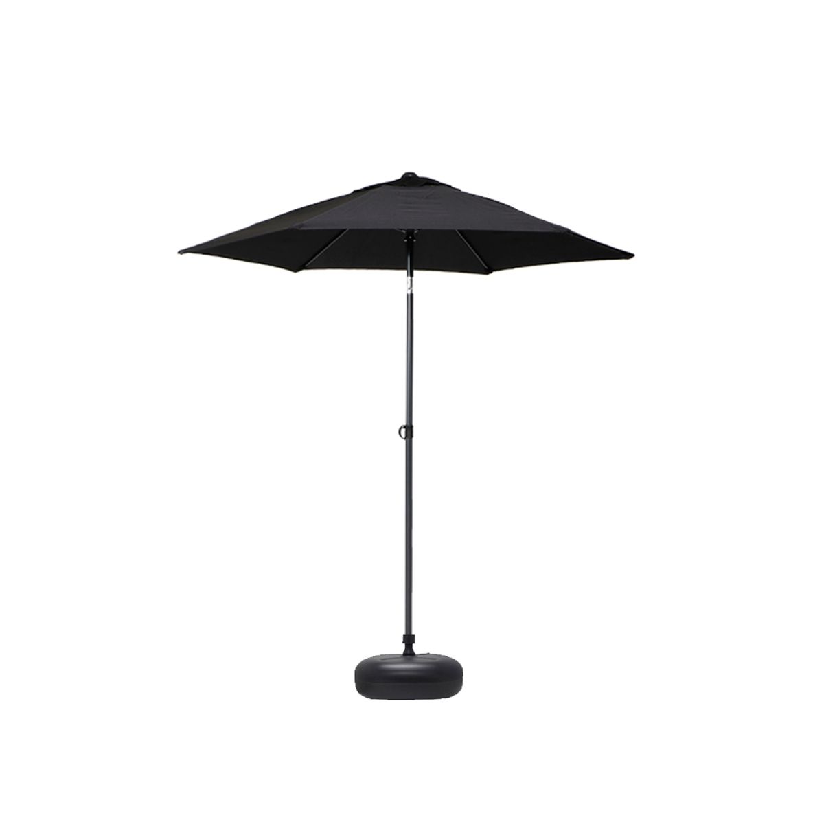 MONNO - Quitasol redondo de 2M con base plástica