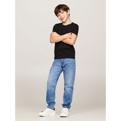 Imagen 2 del producto Polera De Niño Essential C-Neck Azul