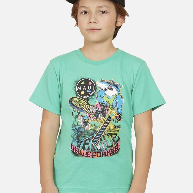 MAUI AND SONS - Pack Polera Jockey 5AV1582 Niño Verde Maui and Sons