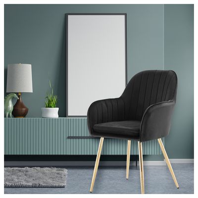 Imagen 2 del producto Pack 2 sillas comedor Alessandro Negro