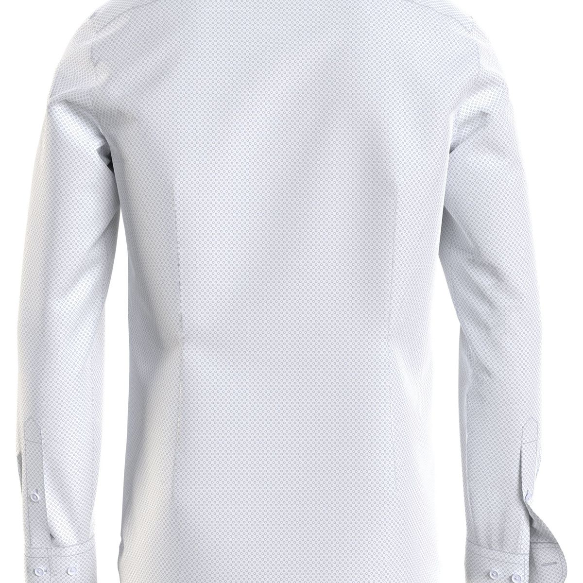 TOMMY HILFIGER - Camisa Th Flex Dot Print Blanco Tommy Hilfiger
