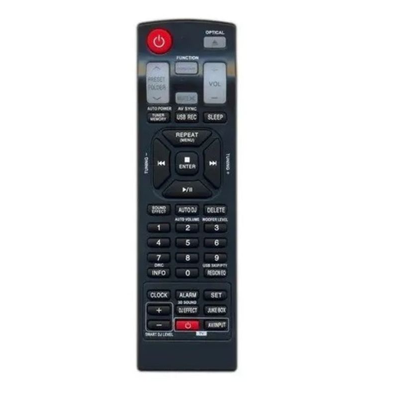 GENERICO - CONTROL REMOTO PARA EQUIPOS DE AUDIO LG
