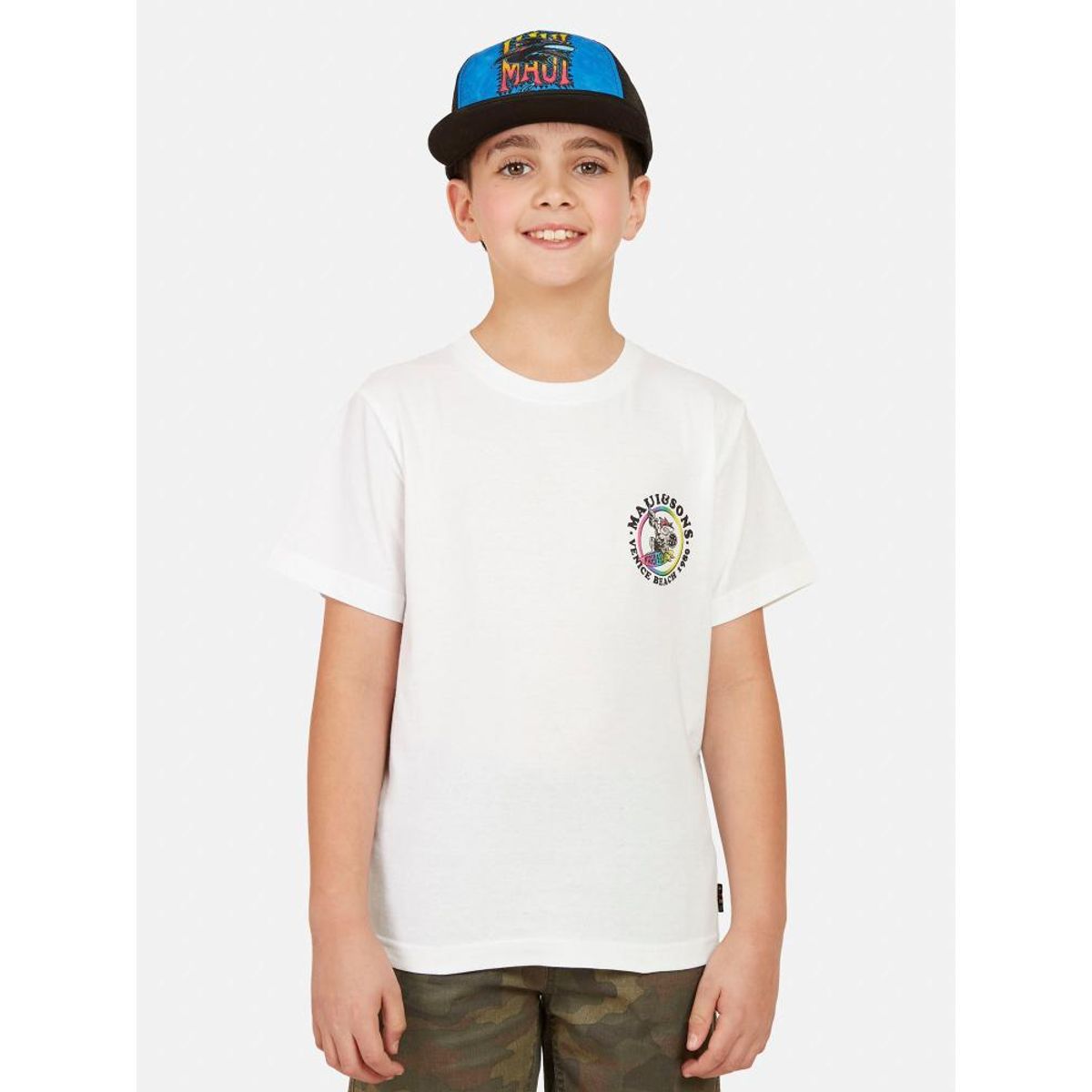 MAUI AND SONS - Pack Polera Jockey 5AV1581 Niño Blanco Maui and Sons
