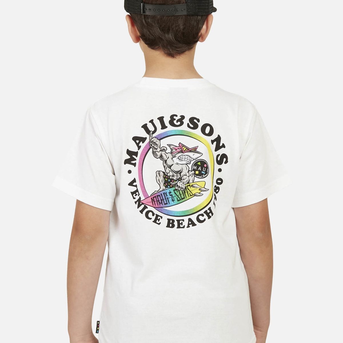 MAUI AND SONS - Pack Polera Jockey 5AV1581 Niño Blanco Maui and Sons