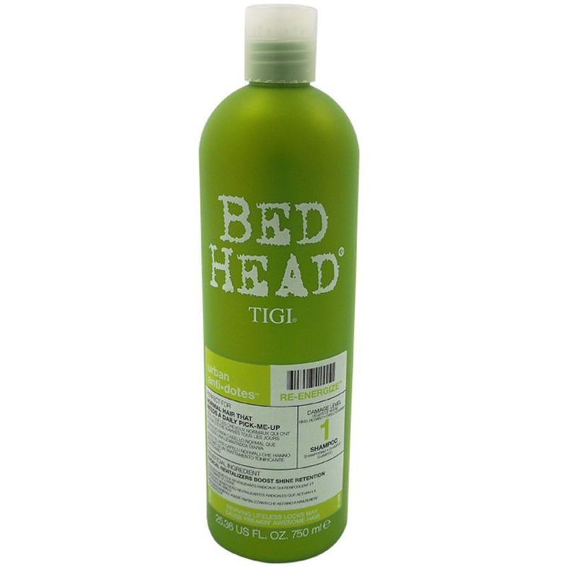TIGI - Shampoo Urban Antidotes revitalizante Bed Head TIGI 750ml.
