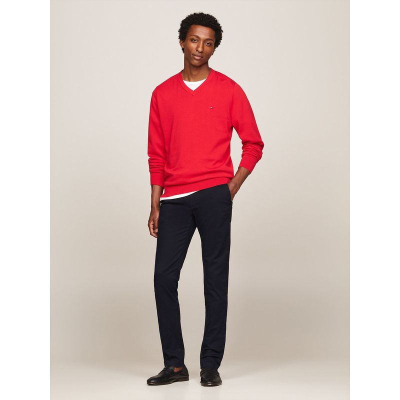 TOMMY HILFIGER - Pantalón Chino Bleecker Azul Hombre