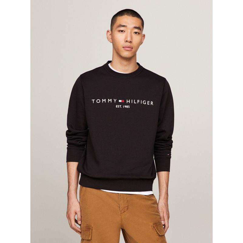 TOMMY HILFIGER - Polerón Established 1985 Negro Hombre