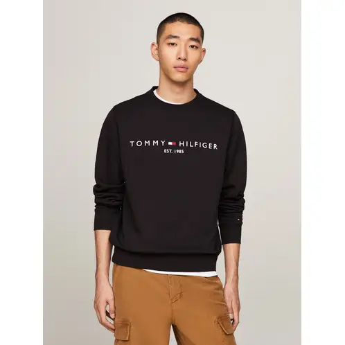 TOMMY HILFIGER - Polerón Established 1985 Negro