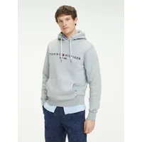 Polerón Hoodie Core Logo Gris