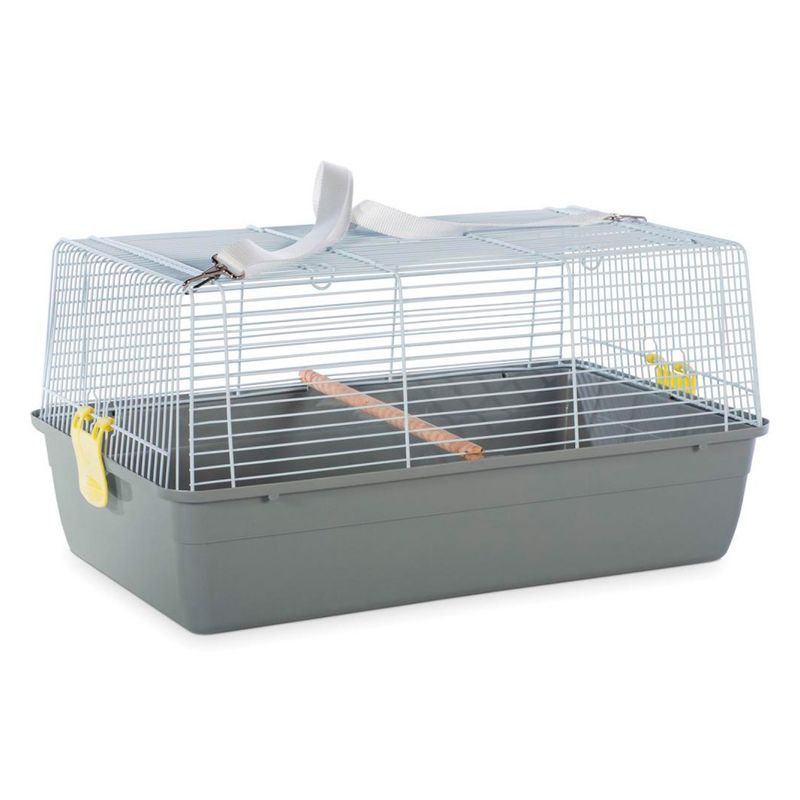 PREVUE - Jaula Transporte Pequeños Animales con Correa 58cm PREVUE