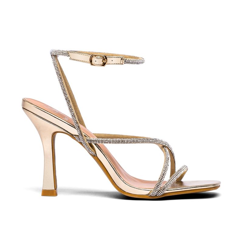 WEIDE - Sandalia Fiesta Mujer Elina Dorado Weide