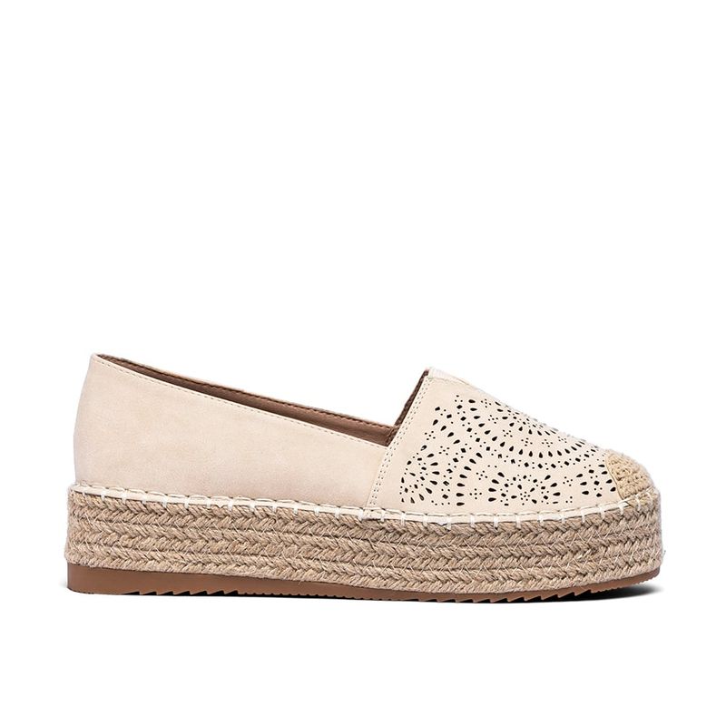 WEIDE - Alpargata Mujer Fabiola Beige Weide
