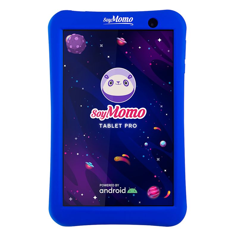 SOYMOMO - Tablet para niños y niñas Control parental Soymomo Pro 1.0 Azul