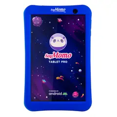 SOYMOMO - Tablet para niños y niñas Control parental Pro 1.0 Azul