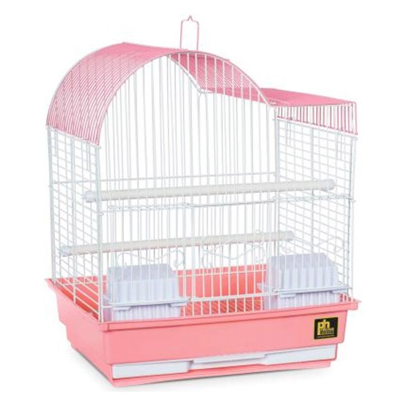 PREVUE - Jaula Aves Pericos Rosado 33cm PREVUE