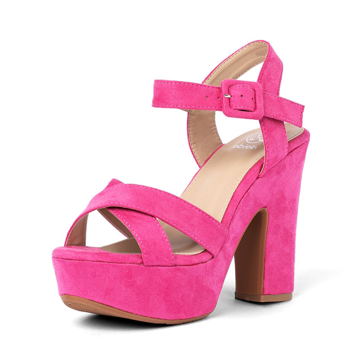 WEIDE - Sandalia Taco Rosado Fiesta WXY370-21 Weide