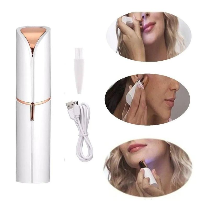 GENERICO - Removedor Portátil Depiladora De Vello Facial Recargable Usb