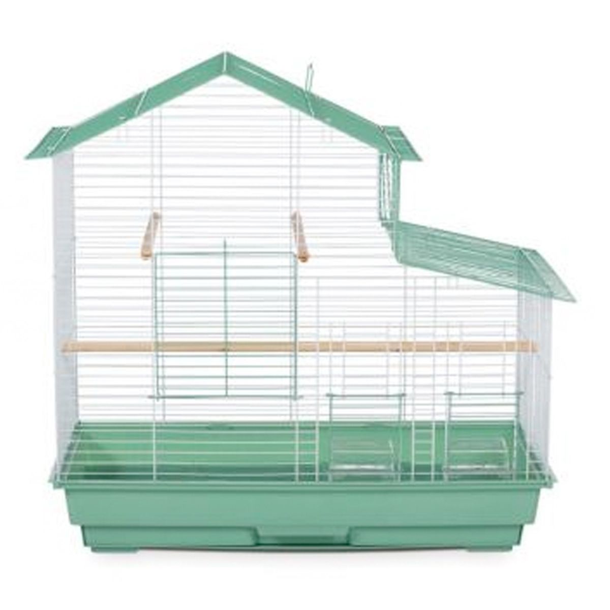 GENERICO - Jaula Aves Ninfas Verde 66cm PREVUE