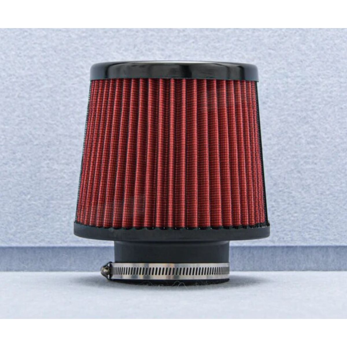 GENERICO - Filtro De Aire Apexi ROJO BiConico Alto Flujo Universal Auto Karvas