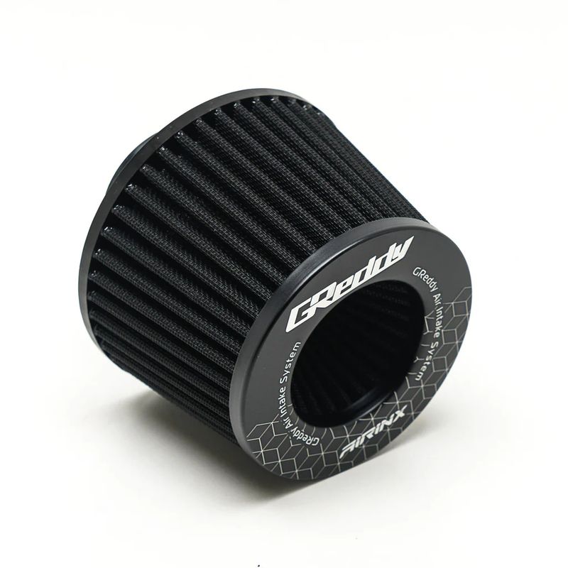 GENERICO - Filtro De Aire GREDDY NEGRO Conico Alto Flujo Auto Karvas