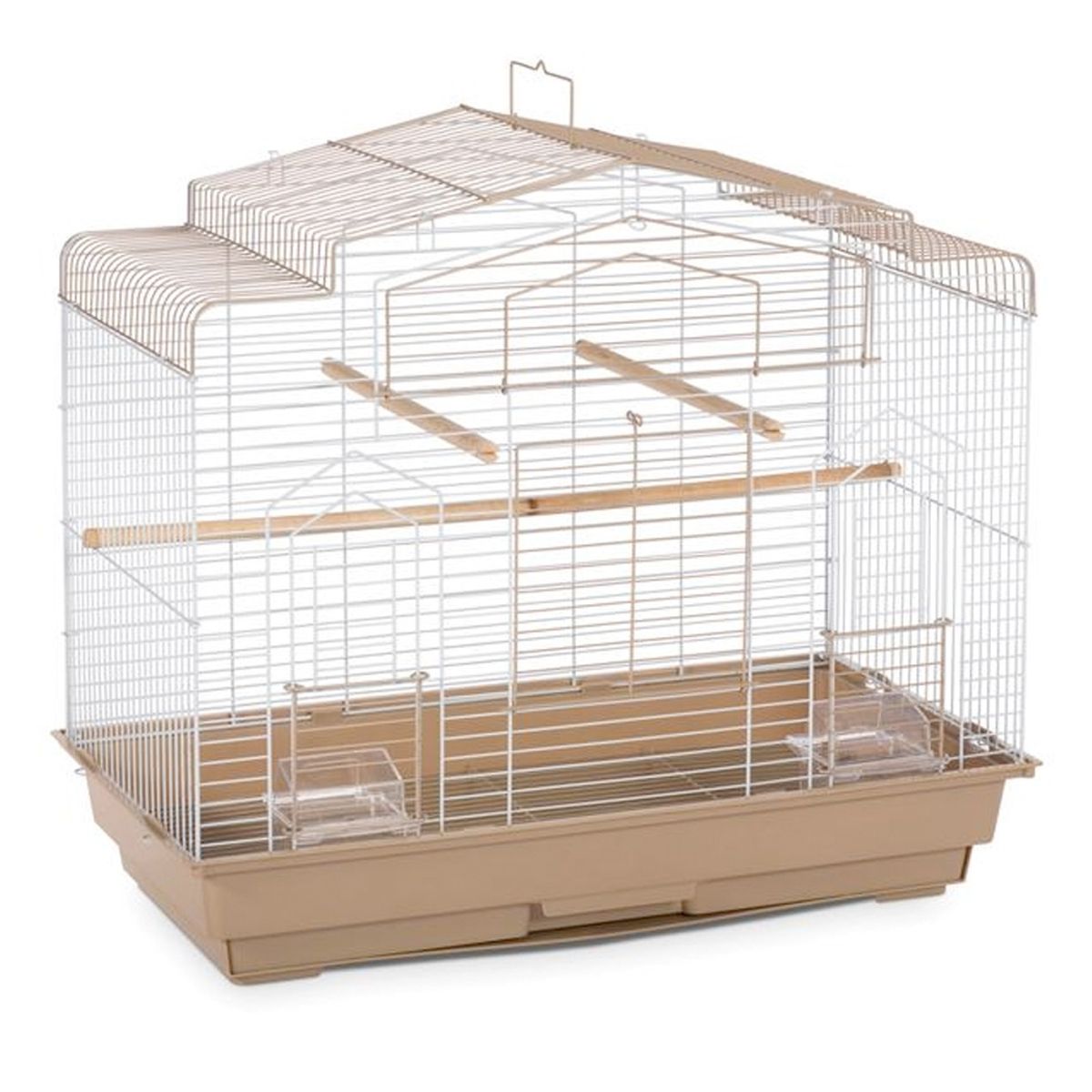 GENERICO - Jaula Aves Ninfas Café 66cm PREVUE