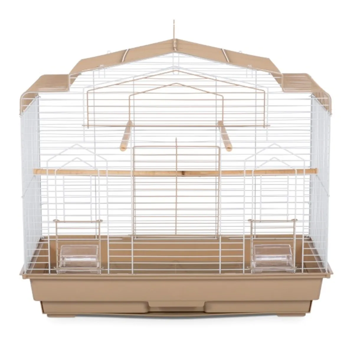 GENERICO - Jaula Aves Ninfas Café 66cm PREVUE