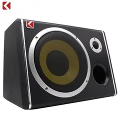 GENERICO - Subwoofer Kuerl 1500w Amplificado Kit Instalación Karvas