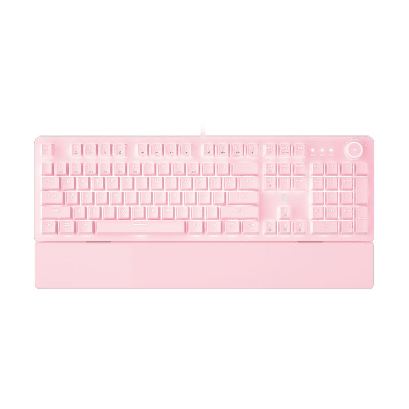 FANTECH - Teclado Gamer Fantech Maxpower MK853 SAKURA Edition SW Red ESPAÑOL