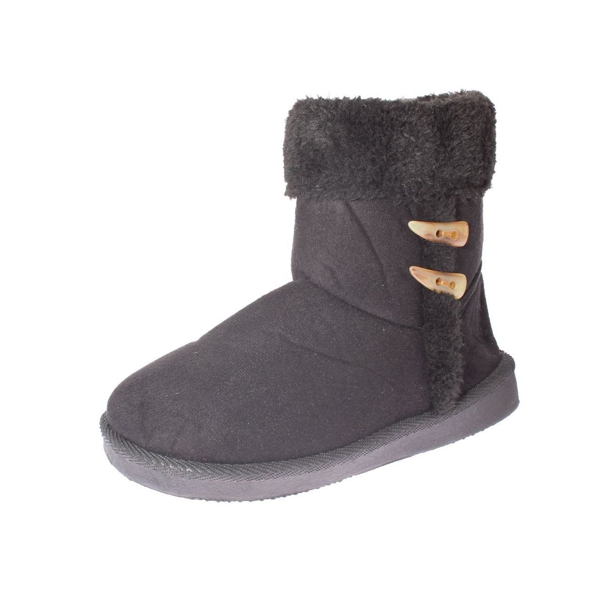 VIA FRANCA - Bota Casual Para Niña Color Negro