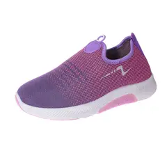 GENERICO - Zapatilla piel invernal Para Mujer Color Morado/rosa