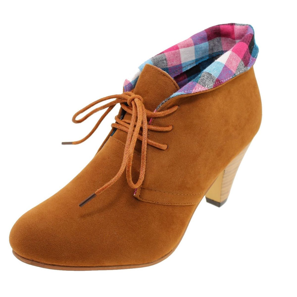 VIA FRANCA - Botin Casual Para Mujer Color Kaki