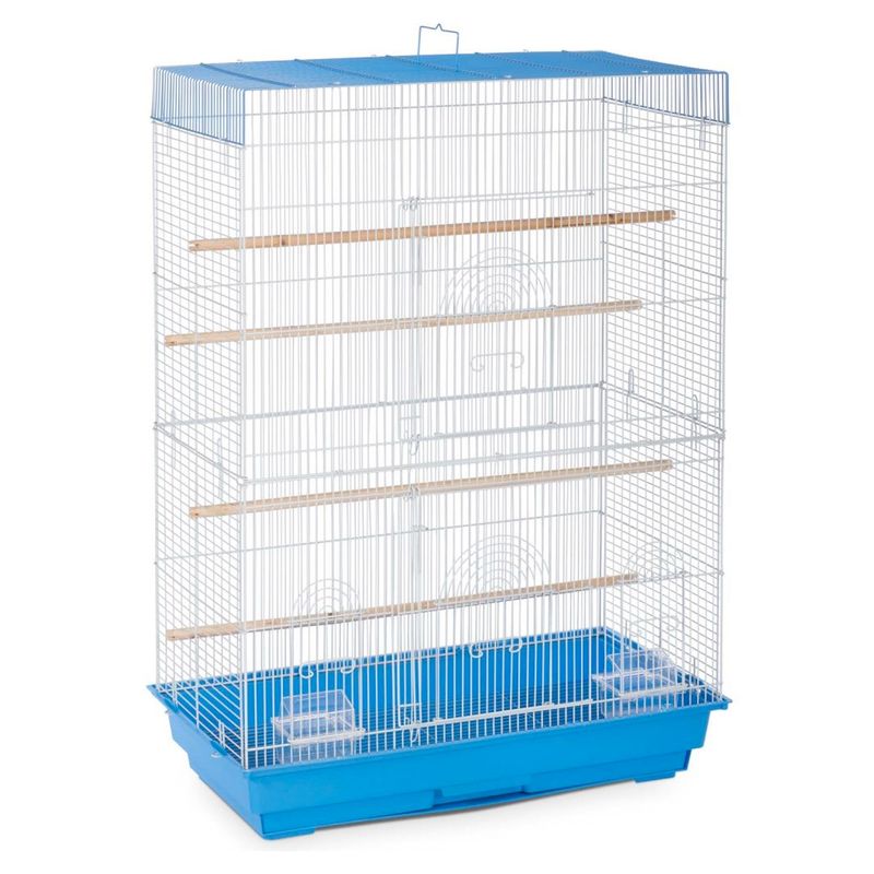 GENERICO - Jaula Aves Alta Azul M PREVUE