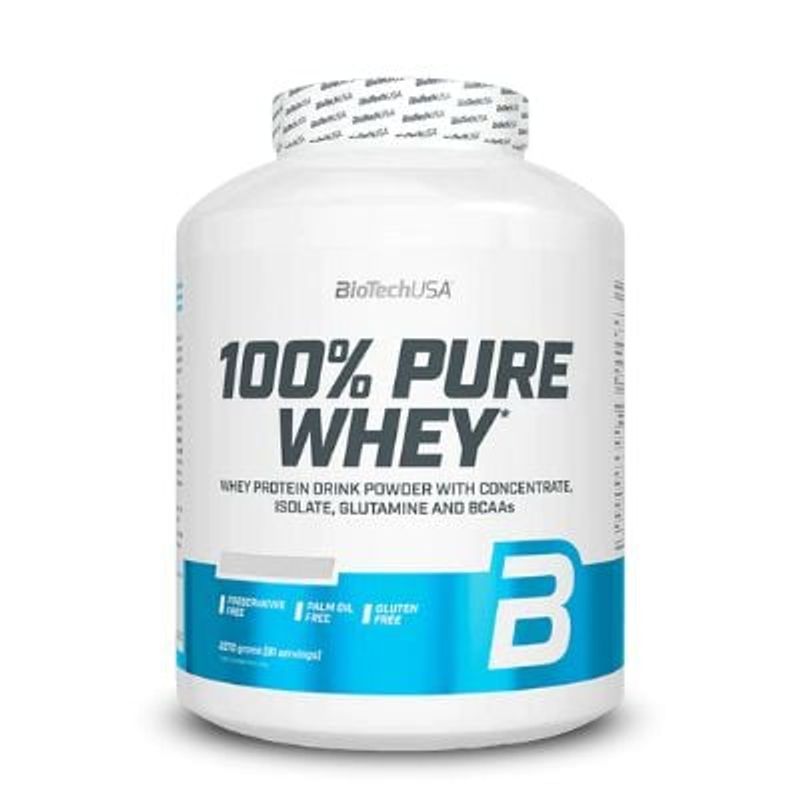 BIOTECH USA - 100 Pure Whey 5lib - Biotechusa - Cookies And Cream