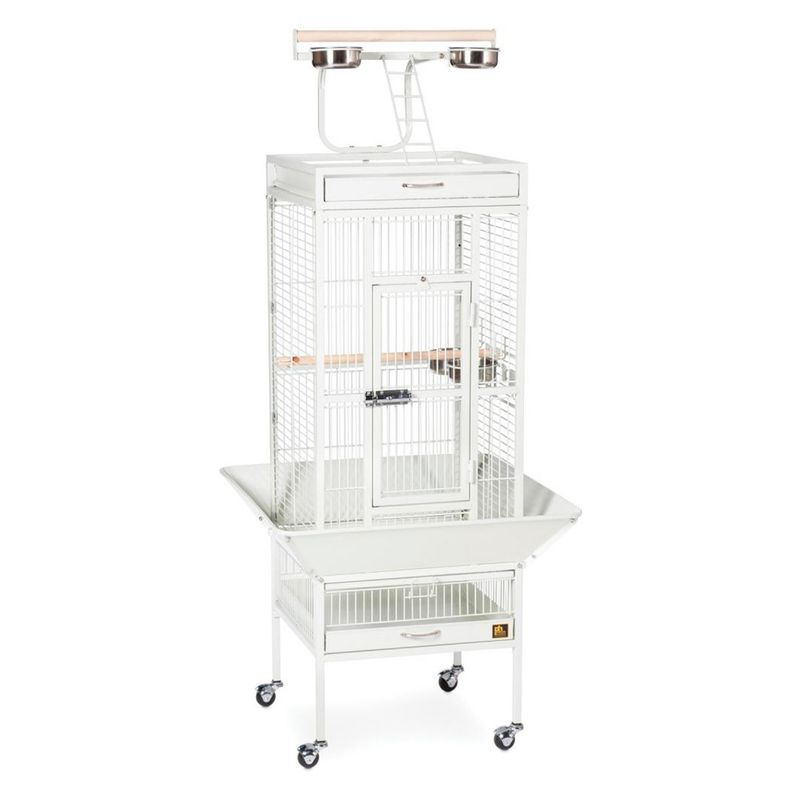 PREVUE - Jaula Premium Aves Blanco ML PREVUE