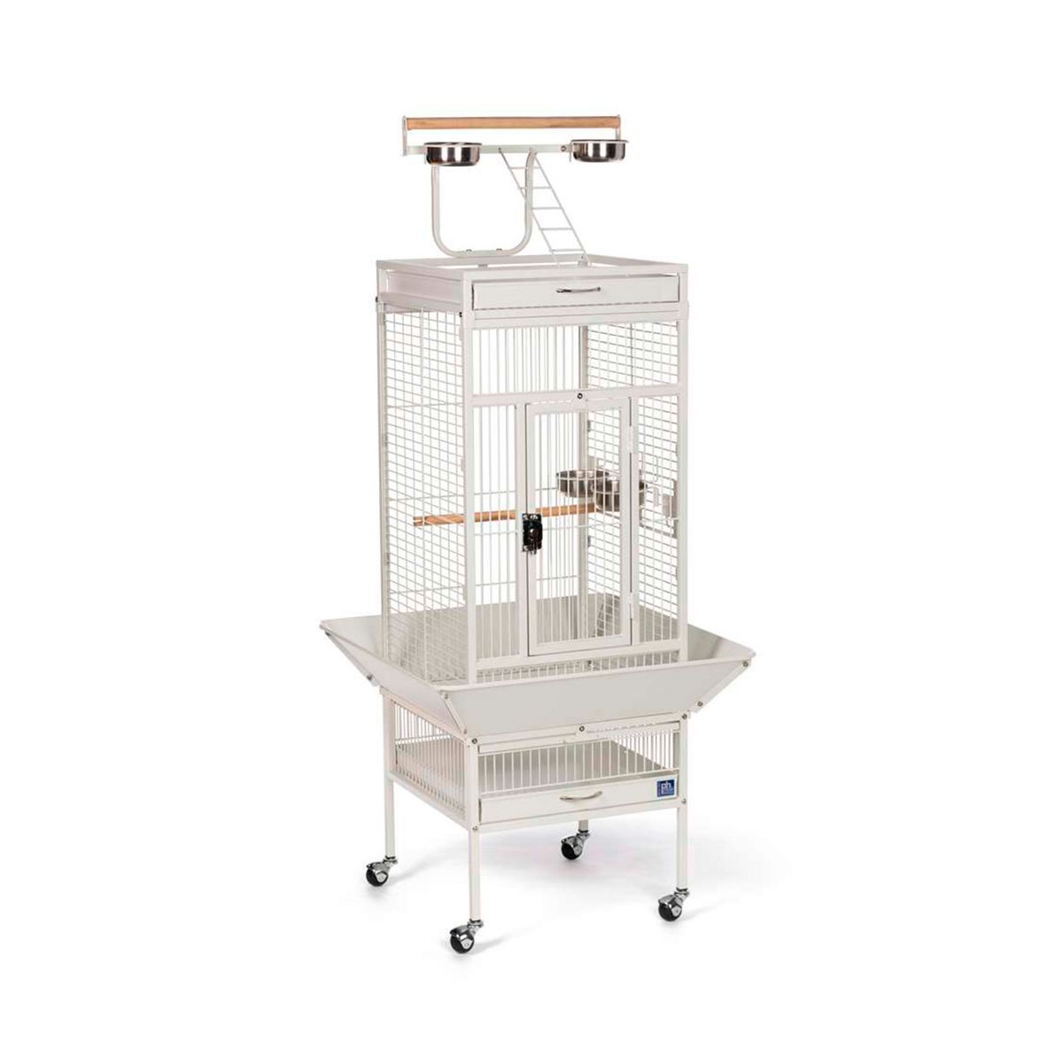 PREVUE - Jaula Premium Aves Blanco ML PREVUE