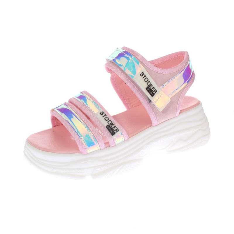 GENERICO - Sandalia Urbana Para Mujer Color Rosa