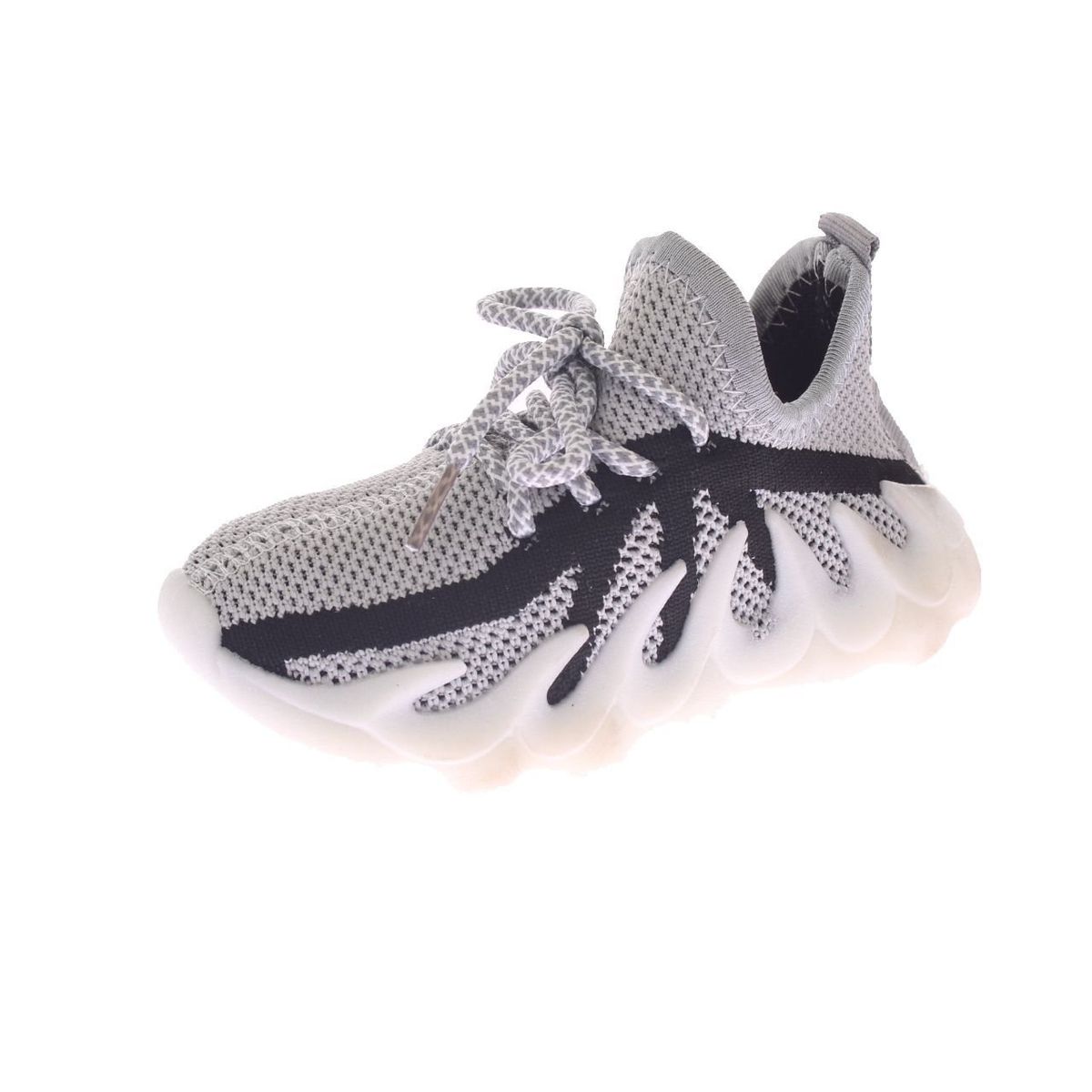 VIA FRANCA - Zapatilla Urbanio Para Niño Color Gris Negro