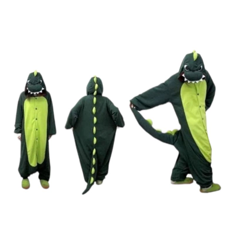 AGW - Pijama Enterito Polar Niño Dinosaurio