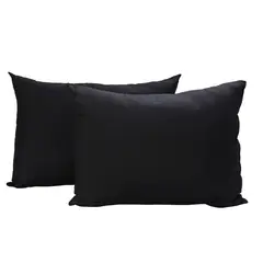 ARTHOME - Pack 2 Almohadas Color Negro 50 x 70 cm