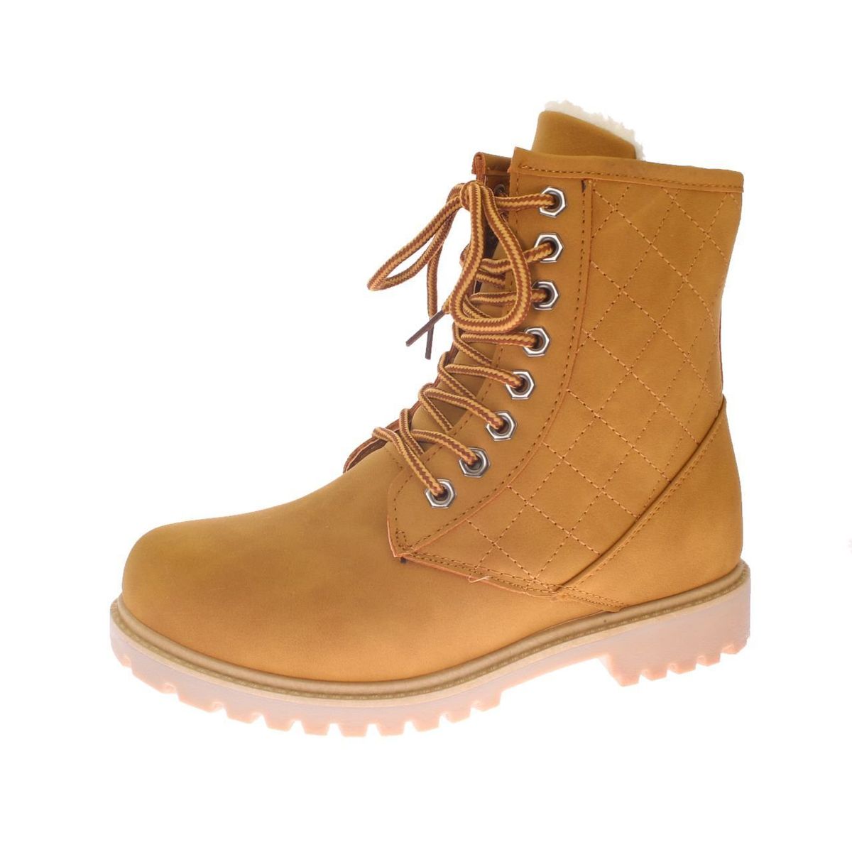 VIA FRANCA - Botin Urbanio Para Mujer Color Camel