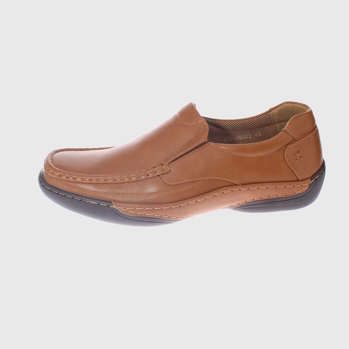 VIA FRANCA - Mocasin Casual Para Hombre Color Camel